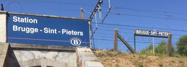 Station Brugge-Sint-Pieters signs